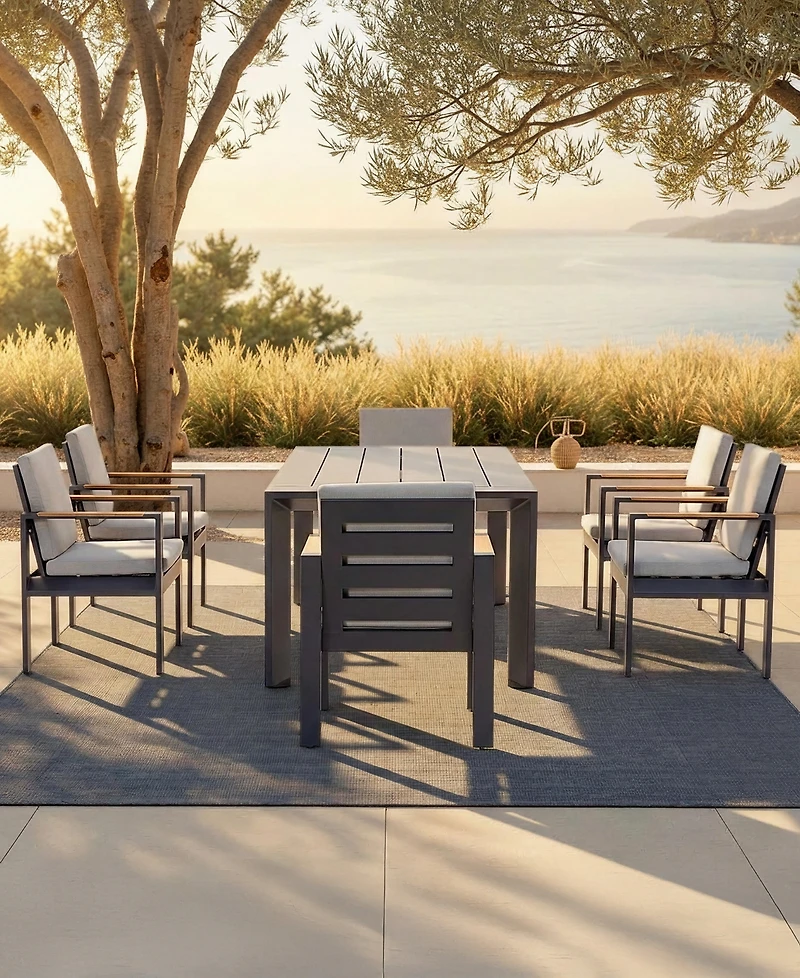 Sienna 7-Pc. Outdoor Dining Set, Created for Macy's