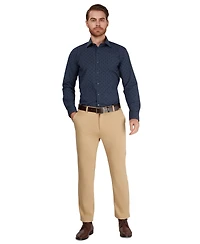 Alfani Men's Slim-Fit Geometric Print Dress Shirt, Macy's Exclusive