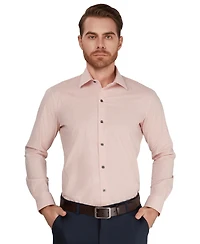 Alfani Men's Geometric Pattern Spread-Collar Dress Shirt, Macy's Exclusive