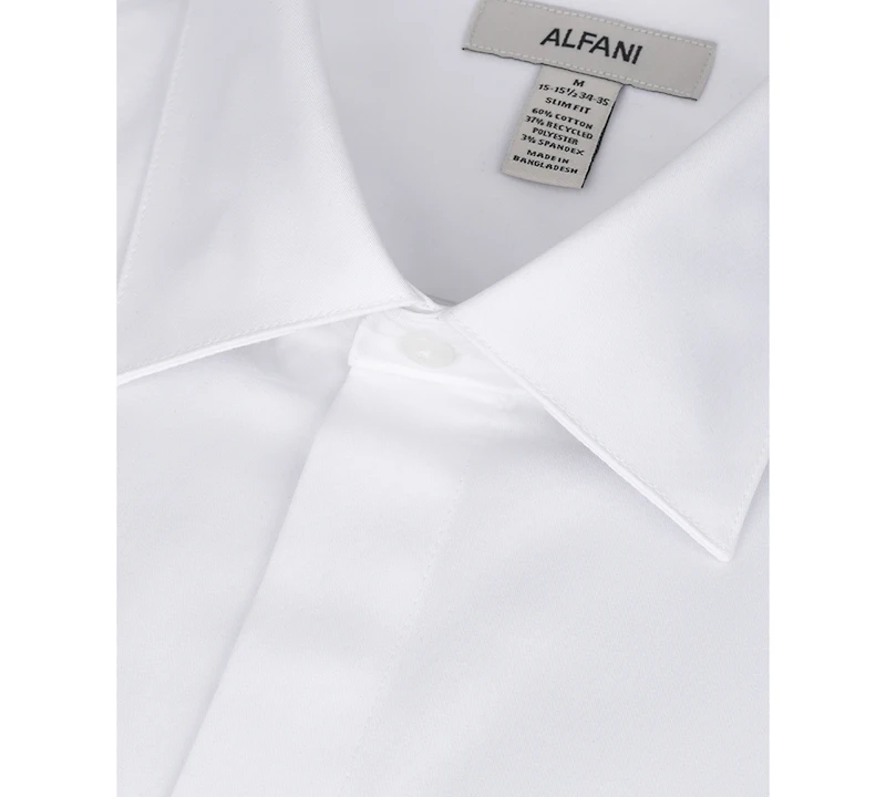 Alfani Men's Slim-Fit Spread-Collar Shirt, Macy's Exclusive