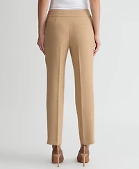 Kasper Women's Clean-Waist Straight-Leg Pants