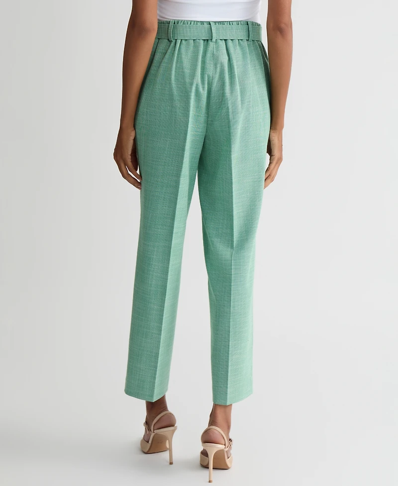 Kasper Women's Belted Pull-On Pants