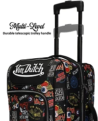 Von Dutch Jax 20" Carry-On Rolling Duffel