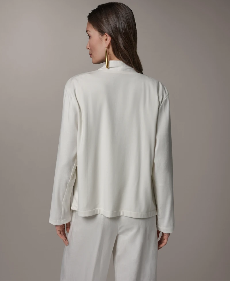 Donna Karan New York Women's Drape Front Jacket
