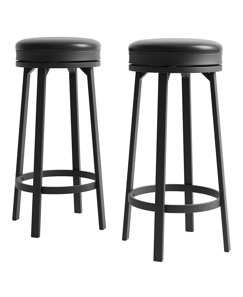 gaomon Swivel Bar Stools Set of 2