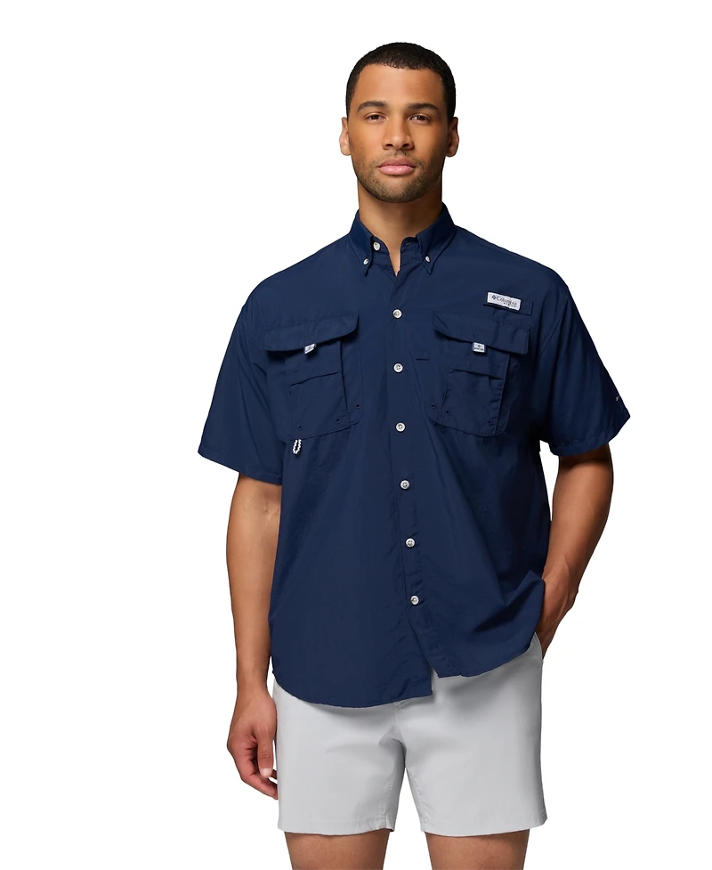 Columbia Pfg Men's Bahama Ii Upf-50 Quick Dry Shirt