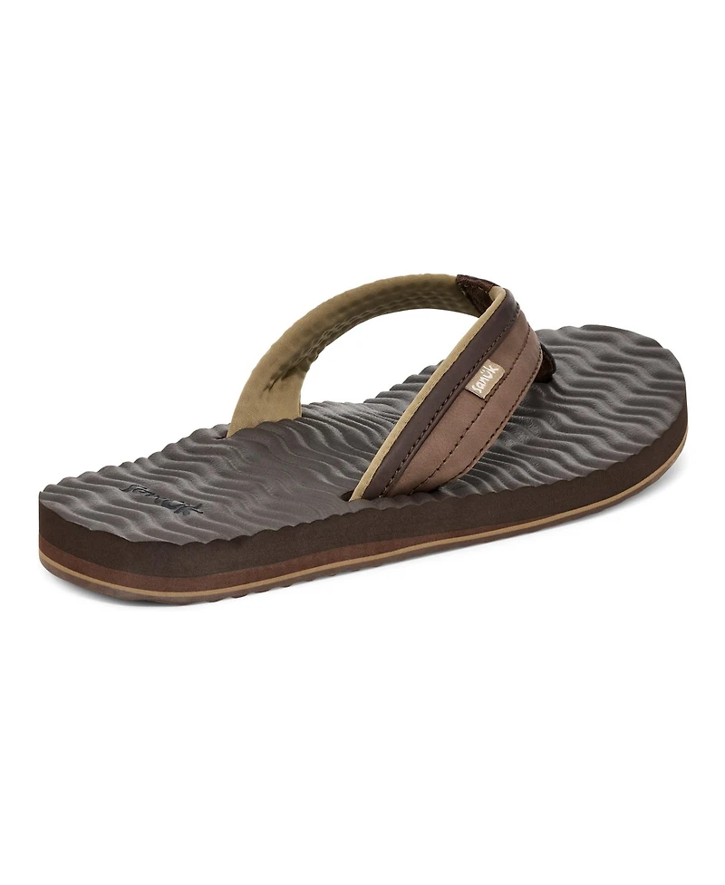 Sanuk Men's Ziggy Plush Sandals