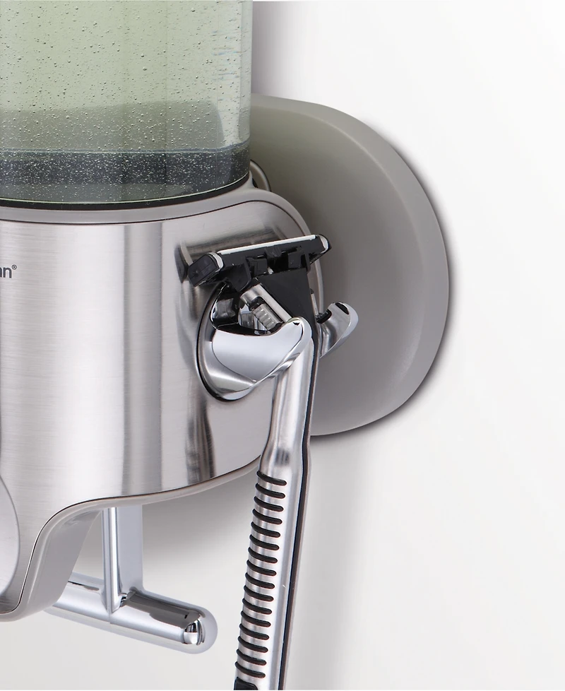 Simplehuman Triple Wall Mount Pump Shower Soap Dispenser