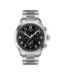 Tissot Men's Round Silver Stainless Steel Watch 42mm