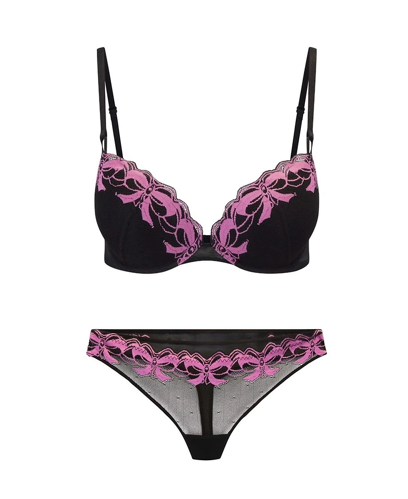 Adore Me Women's Audrina Push Up Plunge Bra