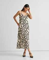 Reistor Women's Midi Slip Dress