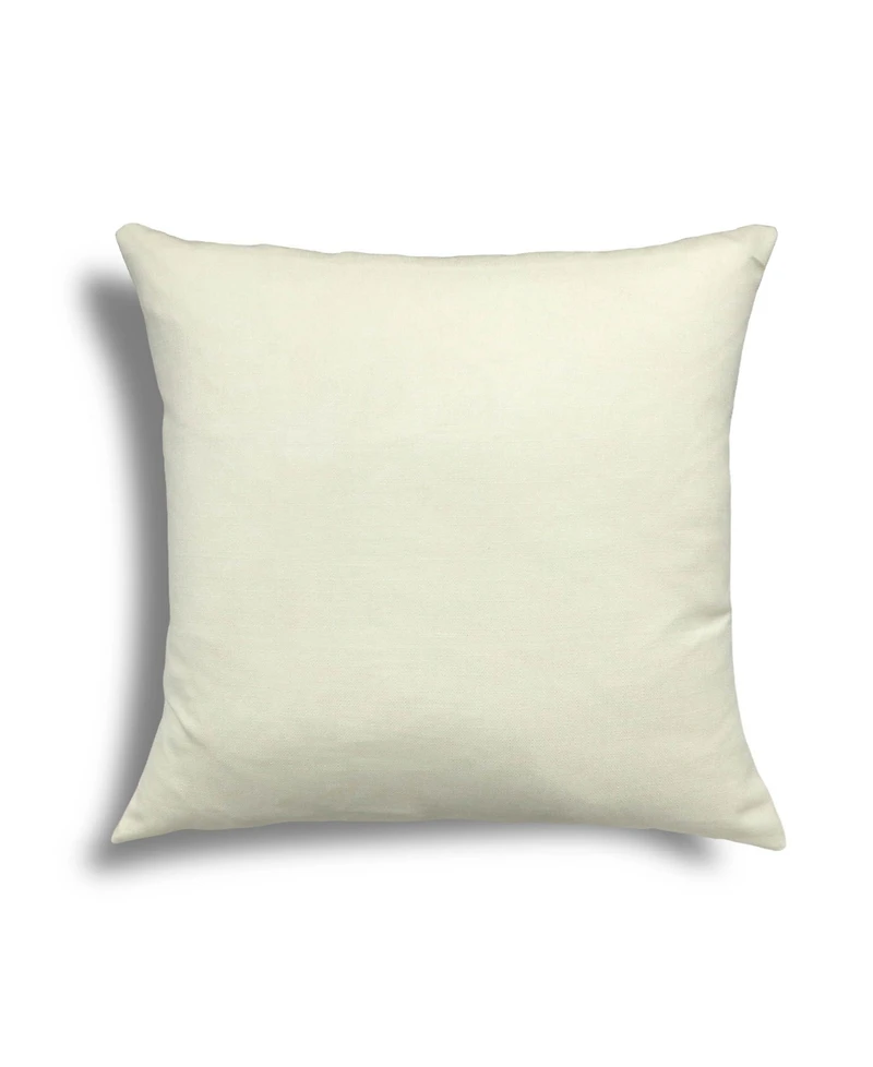 Hallmart Collectibles Ramie Linen Decorative Pillow, 22" x 22"