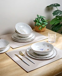 Sango Gansevoort Wildflower 12-Pc. Dinnerware Set, Service for 4