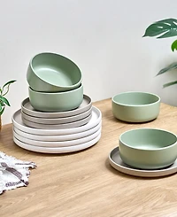 Sango Rollo Alta 12-Pc. Dinnerware Set, Service for 4