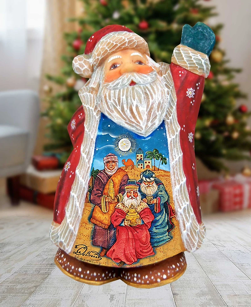 G.DeBrekht Three Kings Santa Figurine