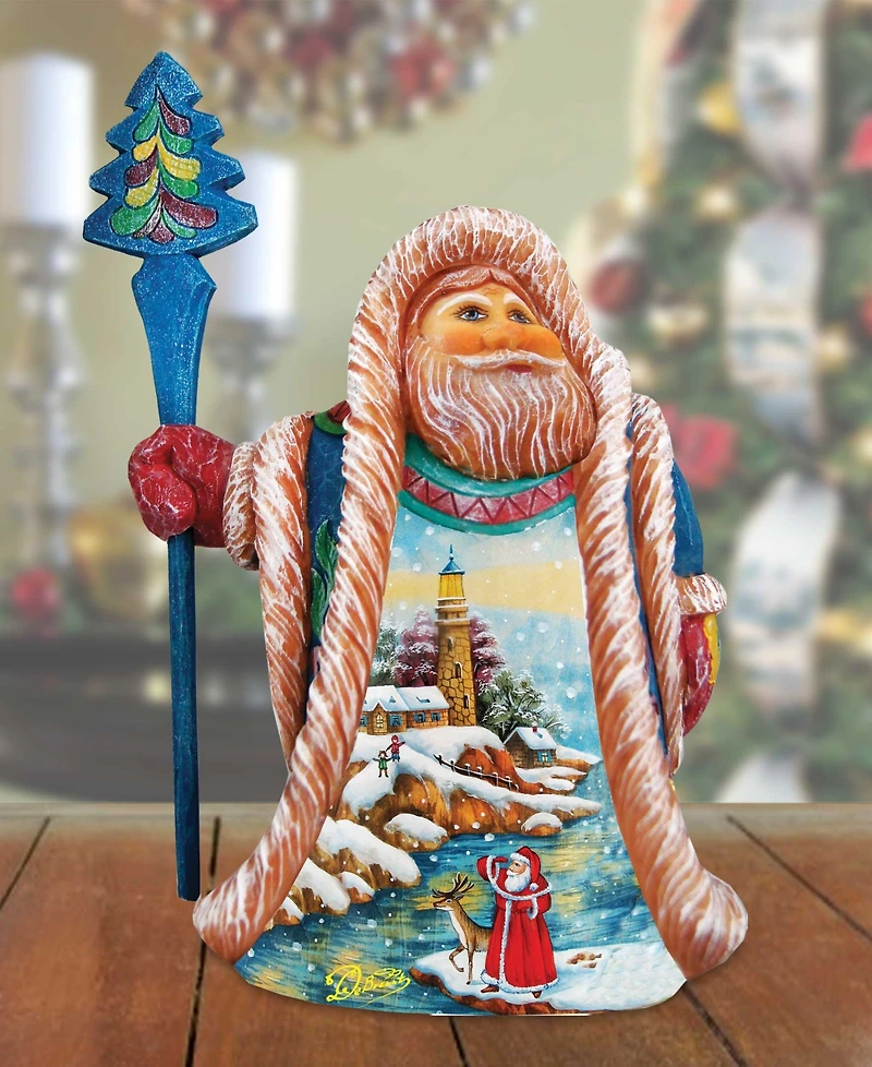 G.DeBrekht Light House Holidays Regal Santa Limited Edition Figurine