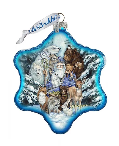 G.DeBrekht Gather In Peace Father Winter Holiday Ornament