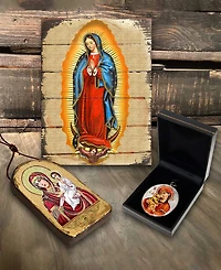 G.DeBrekht Saint Francis Religious Holiday Jewelry Necklace Monastery Icons