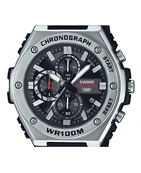 Casio Men's Chronograph Black Resin Strap Watch 51mm