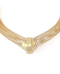 Robert Lee Morris Soho Gold Coiled Wire Collar Necklace