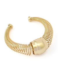 Robert Lee Morris Soho Gold Coiled Cuff Bracelet