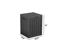 sumyeg Waterproof Resin Outdoor Storage Deck Box