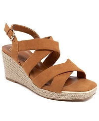 Jones New York Women's Harila Strappy Espadrille Wedge Sandals
