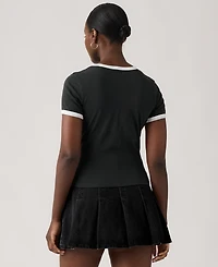 Levi's Women's Graphic Ringer Rickie T-Shirt