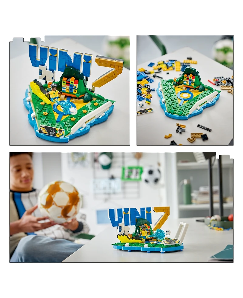 Lego Editions Vini Jr. Soccer Highlights 43027, 510 Pieces