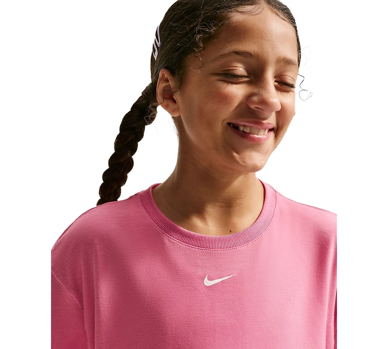 Nike Girls' 7-16 One Relaxed Dri-Fit Short-Sleeve T-Shirt