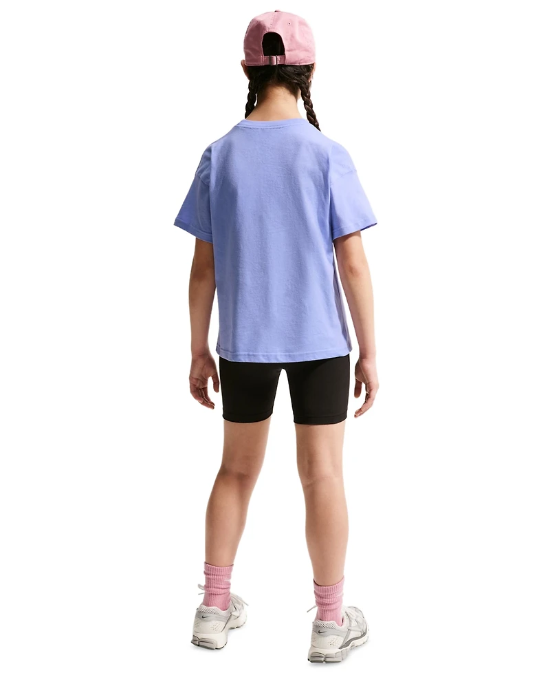 Nike Girls' 7-16 Sportswear Short-Sleeve T-Shirt