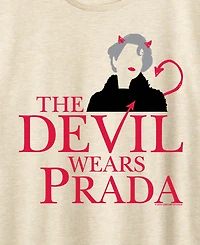 Hybrid Apparel Plus The Devil Wears Prada Miranda logo Short-Sleeve T-Shirt