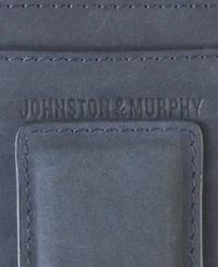 Johnston & Murphy Men's Oil Tanned Money Clip Wallet