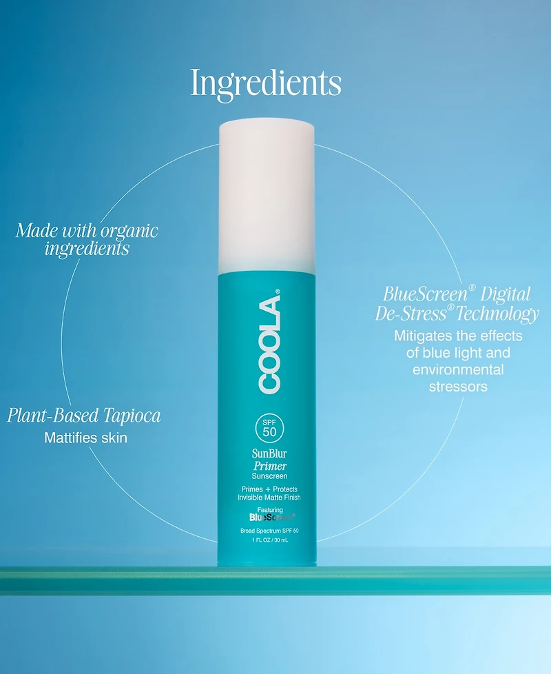 Coola SunBlur Primer Spf 50, 1 oz.