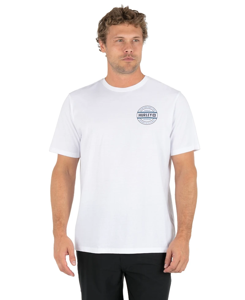 Hurley Men's Classic Crewneck Short-Sleeve T-Shirt