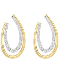 Effy Collection Diamond (1-1/8 ct. t.w.) Earrings in 14k Two-Toned Gold
