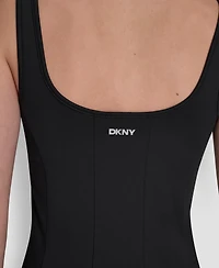 Dkny Sport Women's Balance Compression Skater Dress