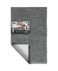 Hearth & Harbor Ultra-Soft Chenille Bath Rug - Medium 20"x32", Quick-Dry, Machine-Washable