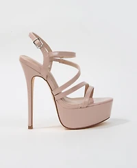 Berness Women's Galia Strappy Platform Stiletto Heels