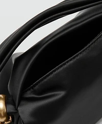 Mango Women's Metallic Detail Handbag