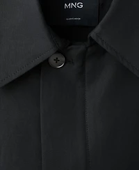 Mango Women's Zipper Cotton Jacket
