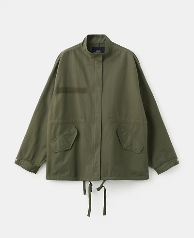 Mango Women's Pockets Cotton Jacket