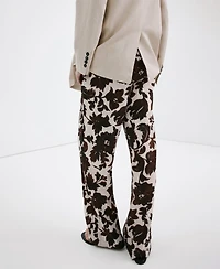 Mango Women's Floral Print Pants