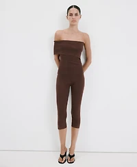 Mango Women's Slit Hem Leggings