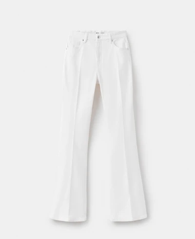 Mango Women's Violet Flared High-Rise Jeans