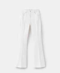 Mango Women's Violet Flared High-Rise Jeans