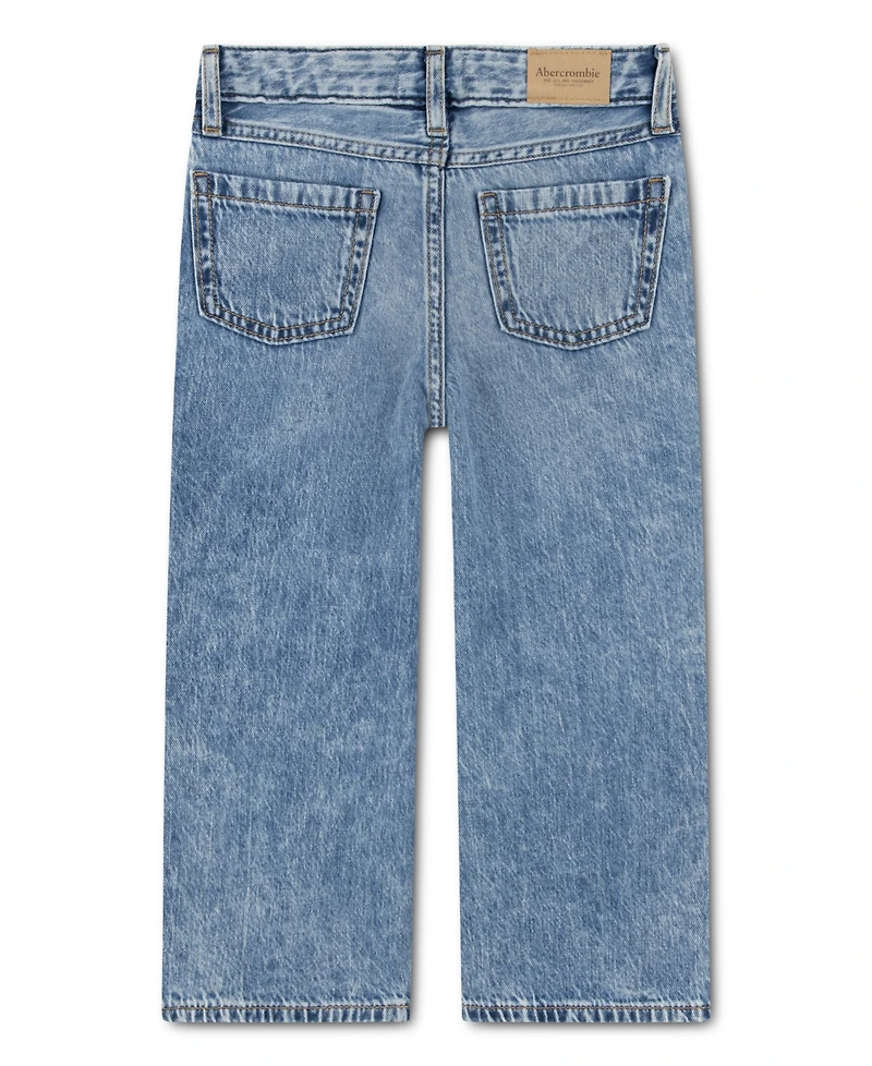 abercrombie kids Toddler Girls' Low Rise Hearts Baggy Jeans