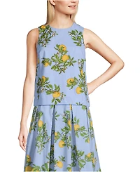 Lands' End Women's Poplin Sleeveless Shell