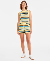Tommy Hilfiger Women's Crochet Cotton Shorts