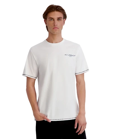 Karl Lagerfeld Paris Men's Small Raise Camo Logo T-Shirts
